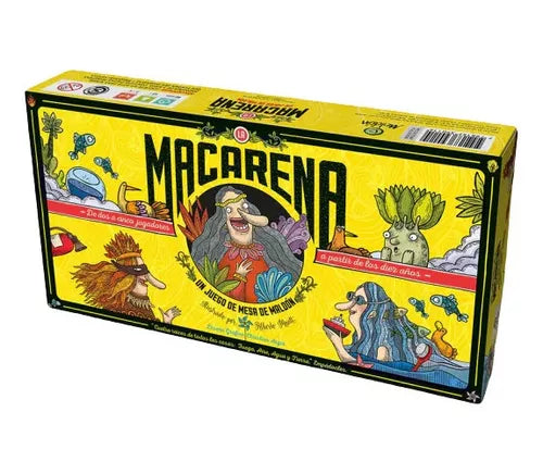 Juego De Mesa La Macarena Cartas Para Niños Y Adultos
