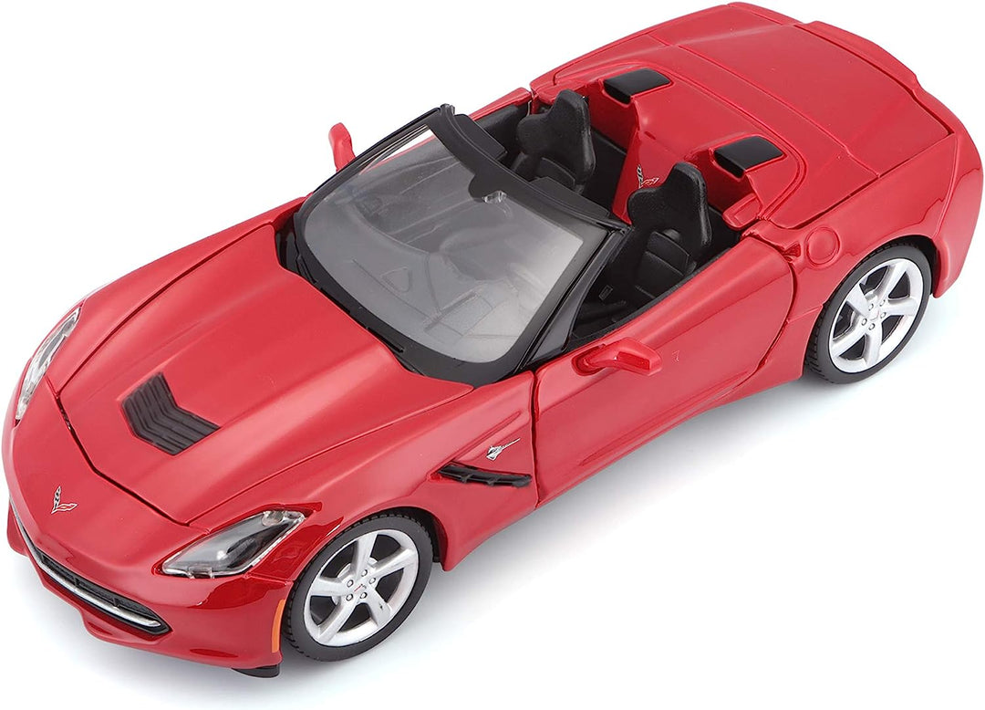 Carro Coleccionable Chevrolet Corvette Stingray Escala 1/24
