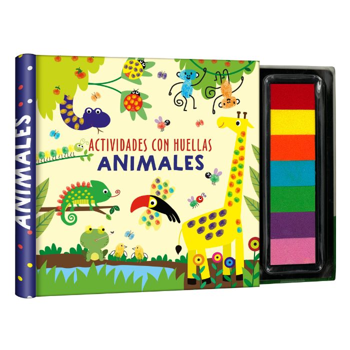 Libro Actividades Con Huellitas Animales
