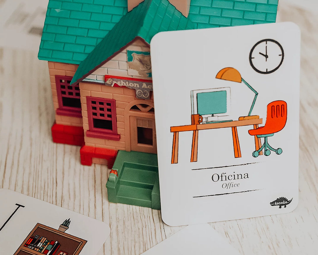 Flash Cards Kocodio Las Partes de la Casa