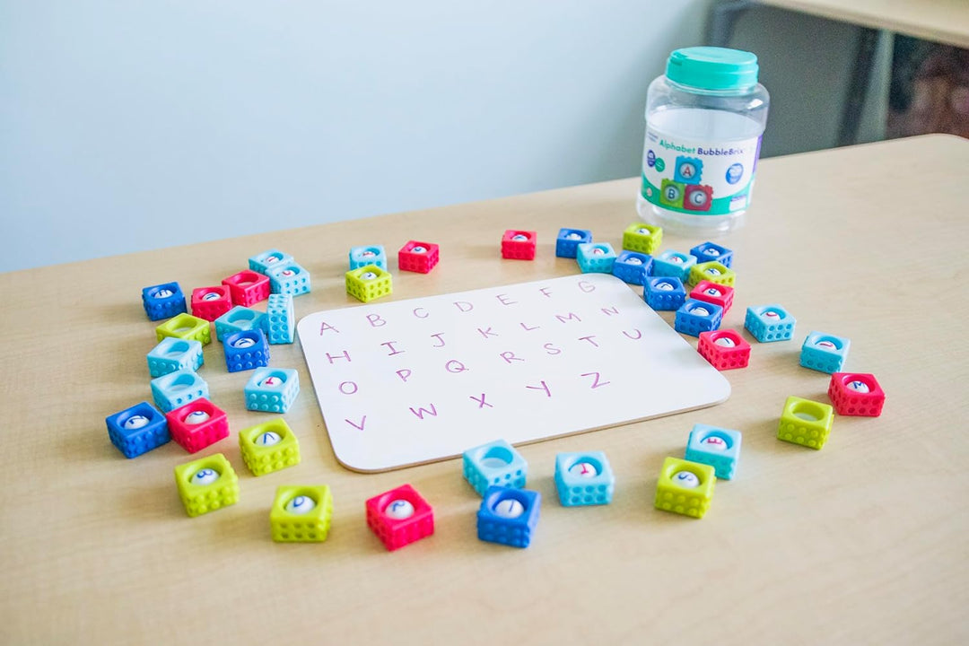 Juego Bloques Montessori Alfabeto Para Niños