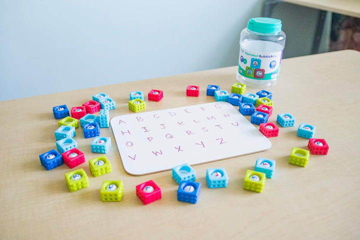 Juego Bloques Montessori Alfabeto Para Niños