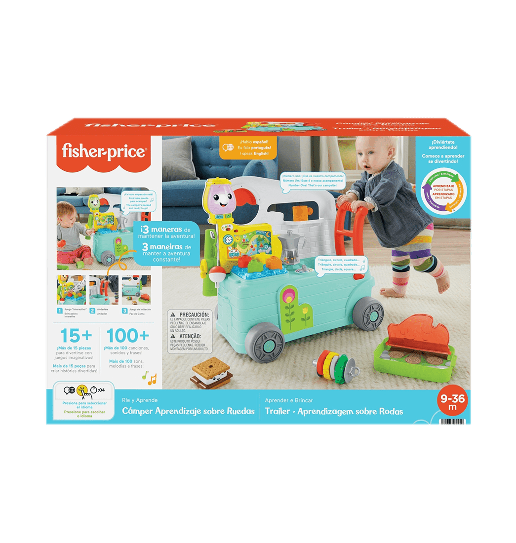 Caminador Interactivo Fisher Price Musica
