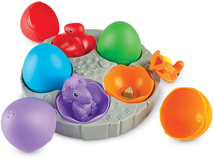 Juego De Clasificación Títeres Dinosaurios Para Niños