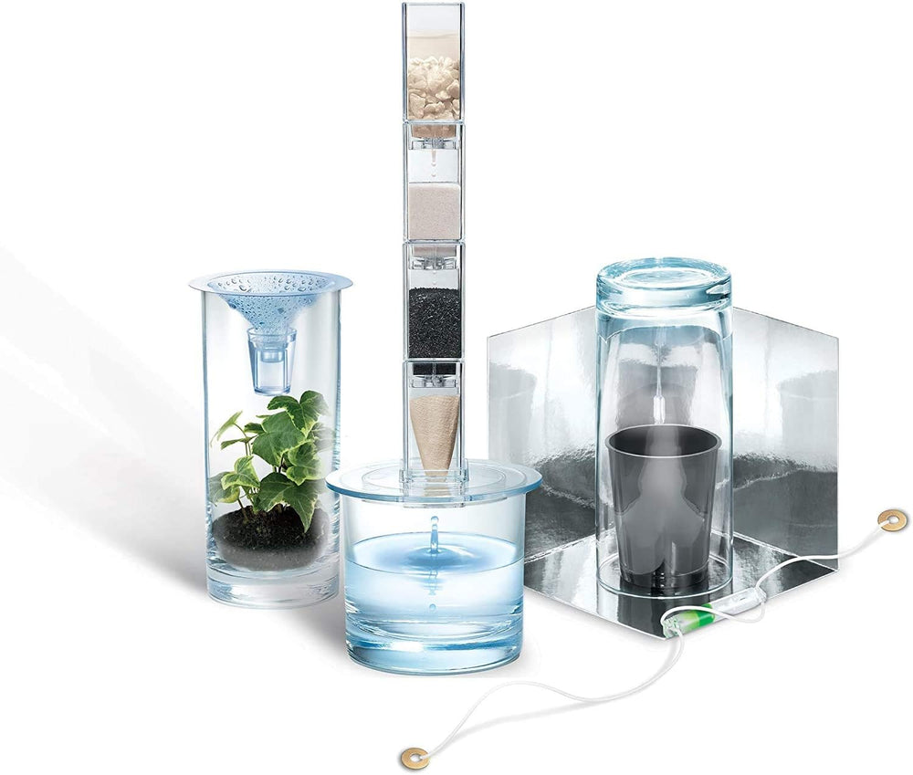 Experimento STEM Ciencia Del Agua Limpia