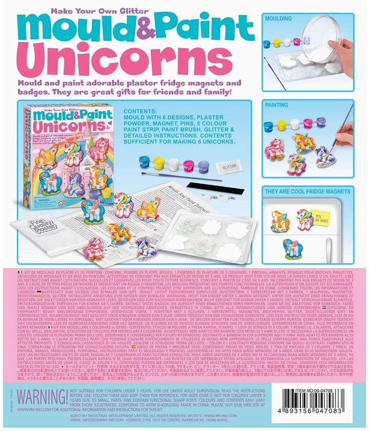 Kit Manualidades Moldea y Pinta Unicornios