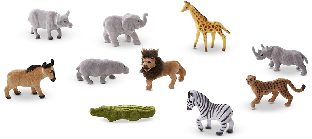Set Animales De La Selva 10 Figuras