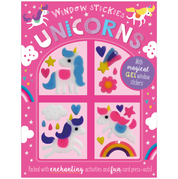 Libro De Actividades Stickers De Unicornios