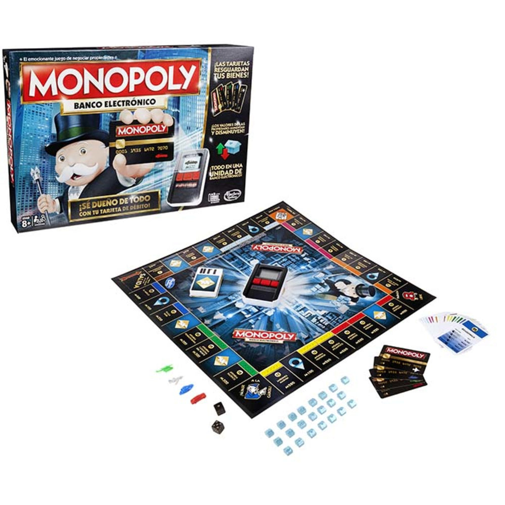 Juego De Mesa Monopoly Banco Electronico