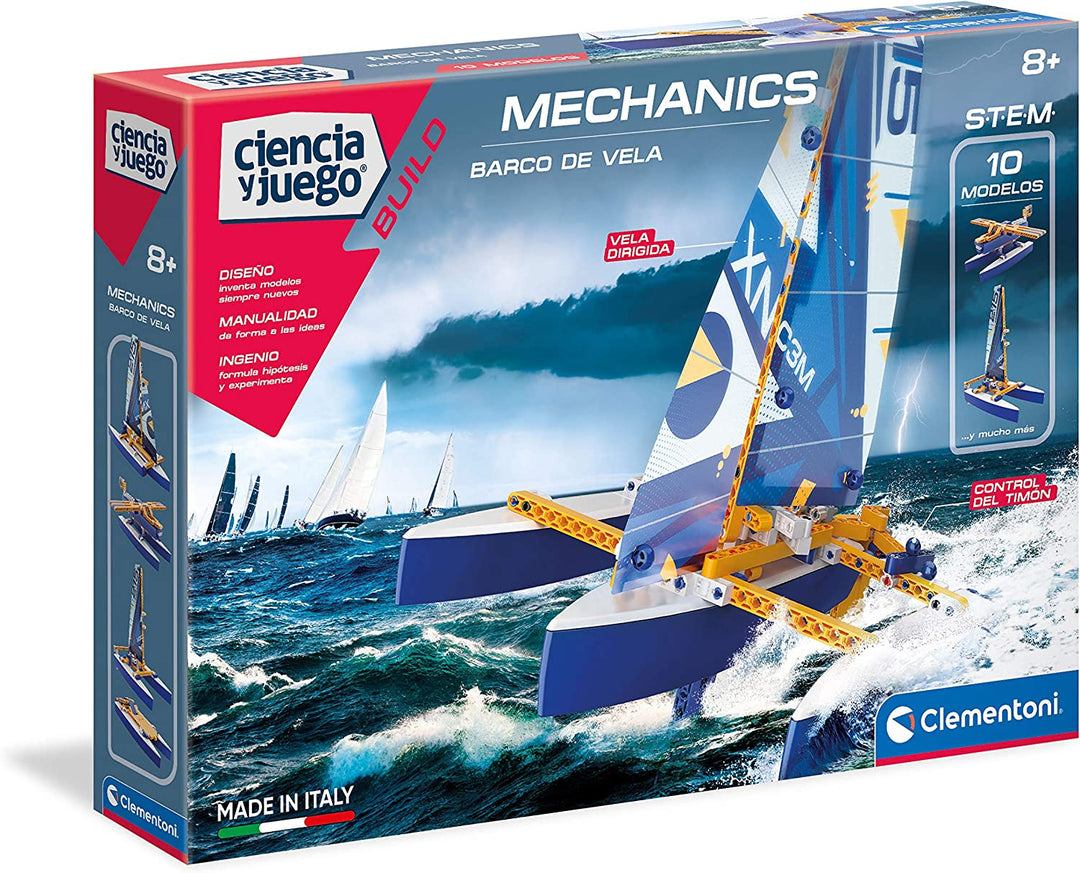 Juego Construcción Tipo Lego 10 Barcos STEM