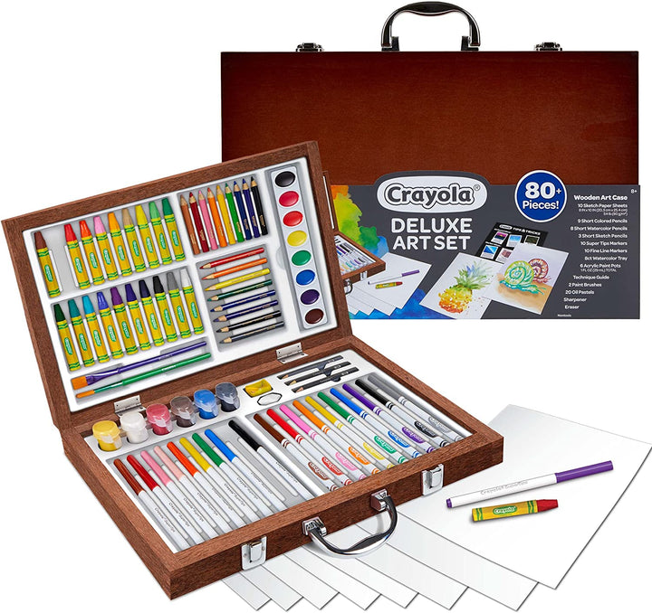 Set de Arte de Lujo en Madera Crayola