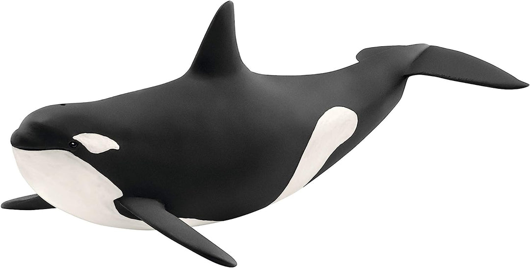 Figura Animales Ballena Orca Pintada A Mano