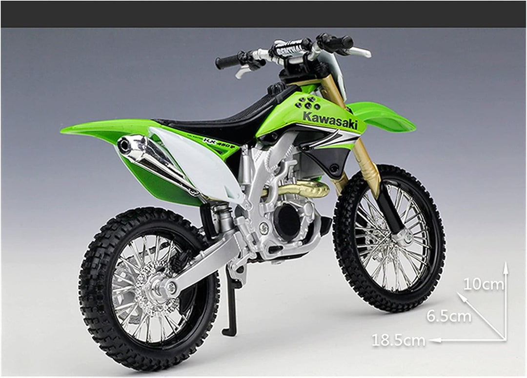 Moto A Escala 1/12 Kawasaki Kx 450f Coleccionable Para Armar