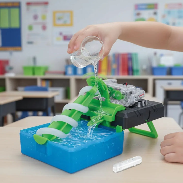 Experimento STEM Bomba De Tornillo Niños
