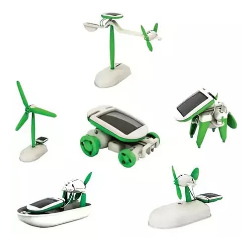 Robot Solar 6 en 1 Energía Verde