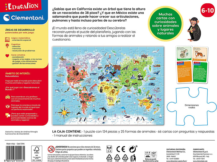 Rompecabezas Y Juego De Mesa Descubre El mundo