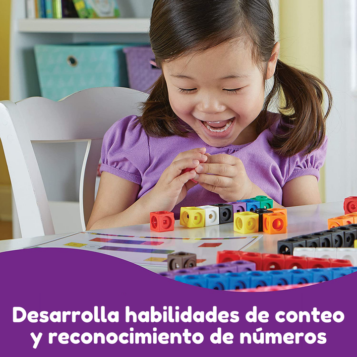 Juego Didáctico Matemático De Construcción Para Niños