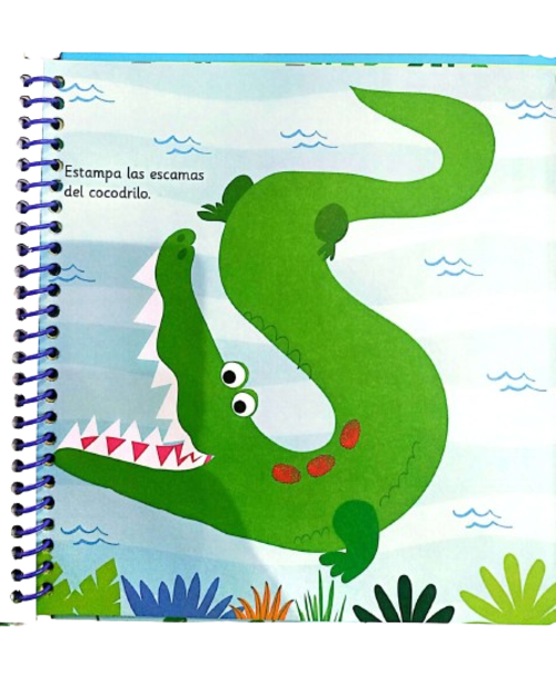 Libro Actividades Con Huellitas Animales