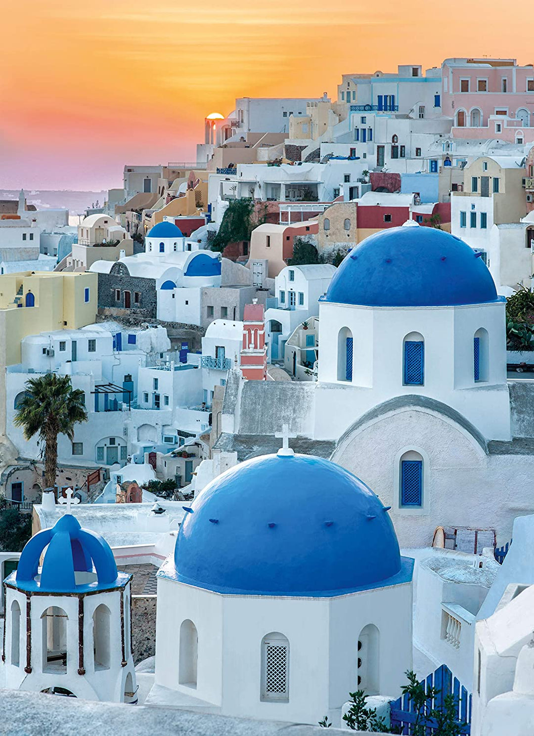 Rompecabezas 1000 Piezas Santorini Grecia