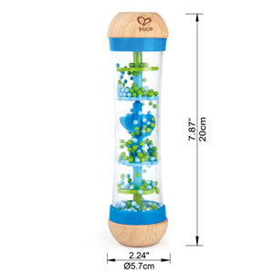 Tubo Sensorial Cuentas y Gotas de Lluvia