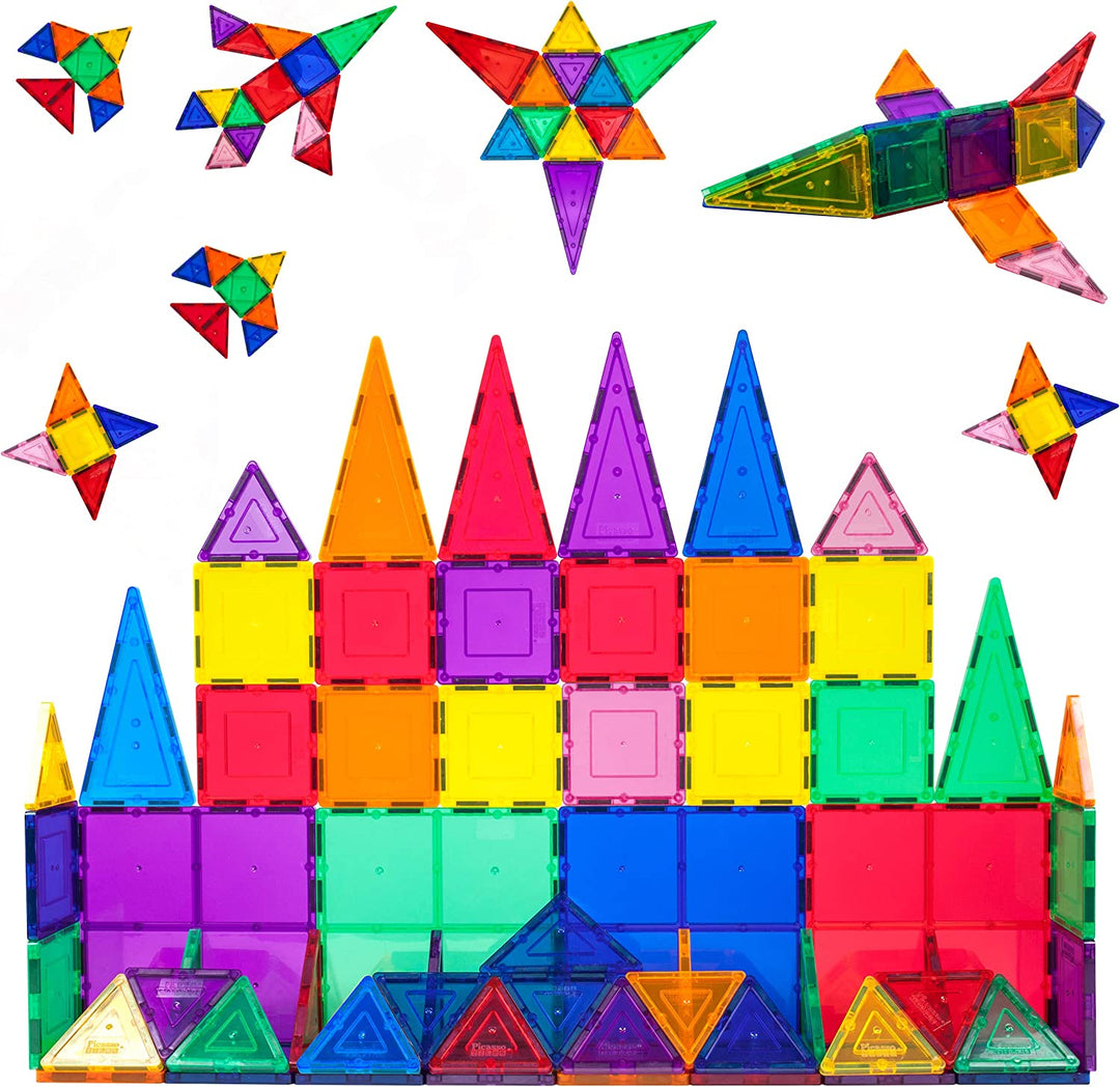 Juego De Construccion Magnetico 60 Piezas