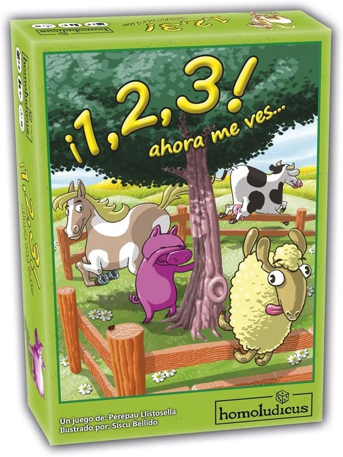 Juego De Mesa 1 2 3 Ahora Me Ves