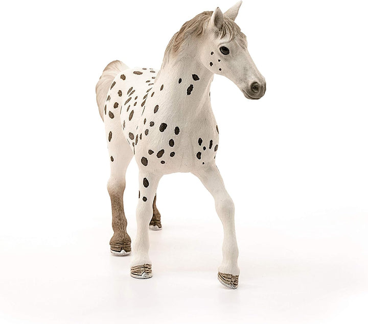 Figura Animales Caballo Knabstrupper Pintado A Mano