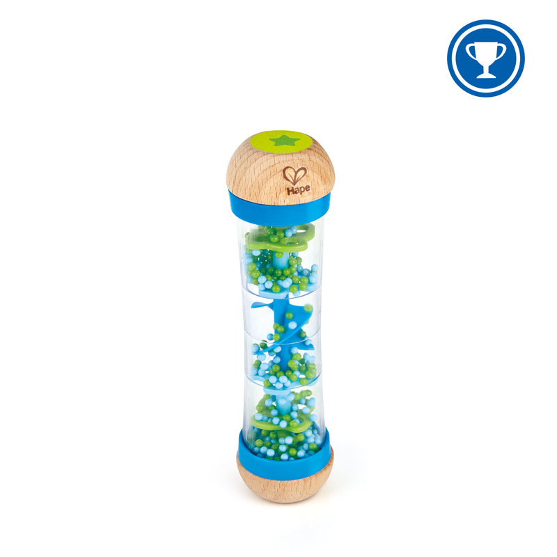 Tubo Sensorial Cuentas y Gotas de Lluvia