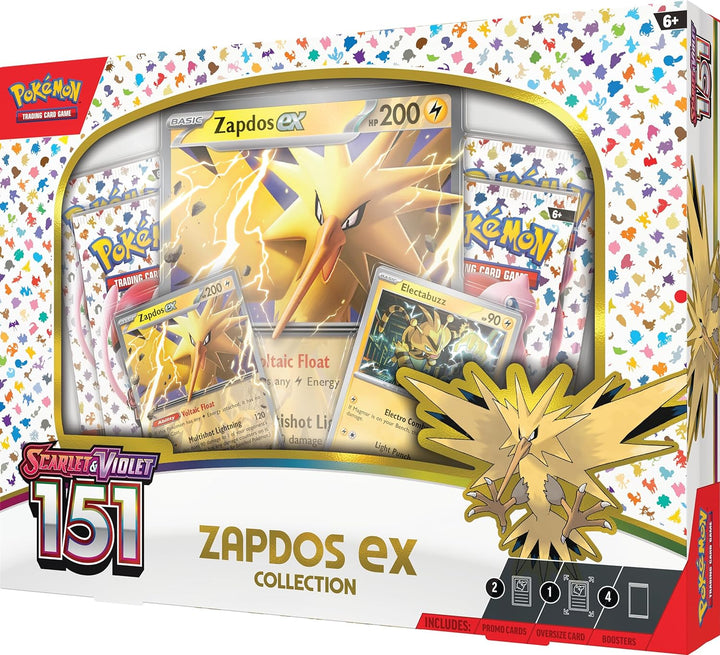 Set De Cartas Pokemon Coleccion Zapdos Ex