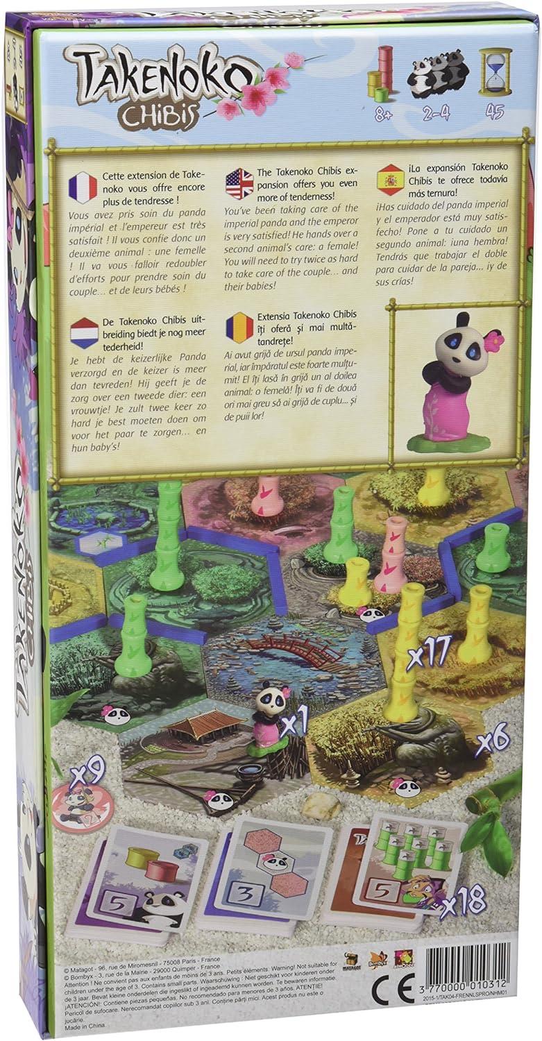 Juego De Mesa Takenoko Chibis Expansion