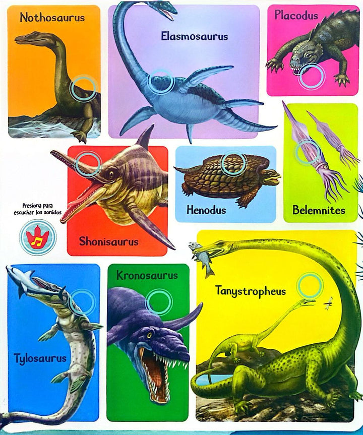 Libro Didactico Sonido De Los Dinosaurios