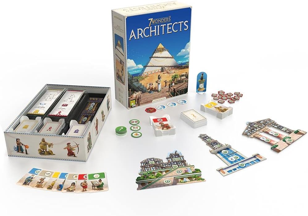 Juego de Mesa 7 Wonders Architects Estrategia Familiar