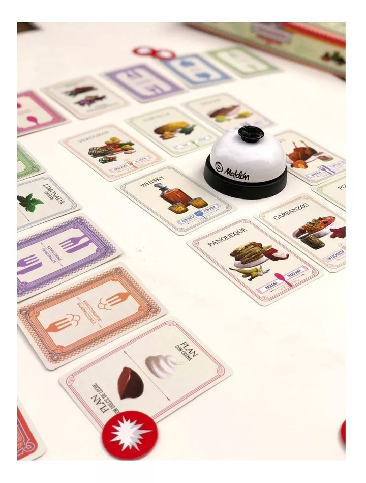 Juego De Mesa El Camarero Memoria Para Niños Y Adultos