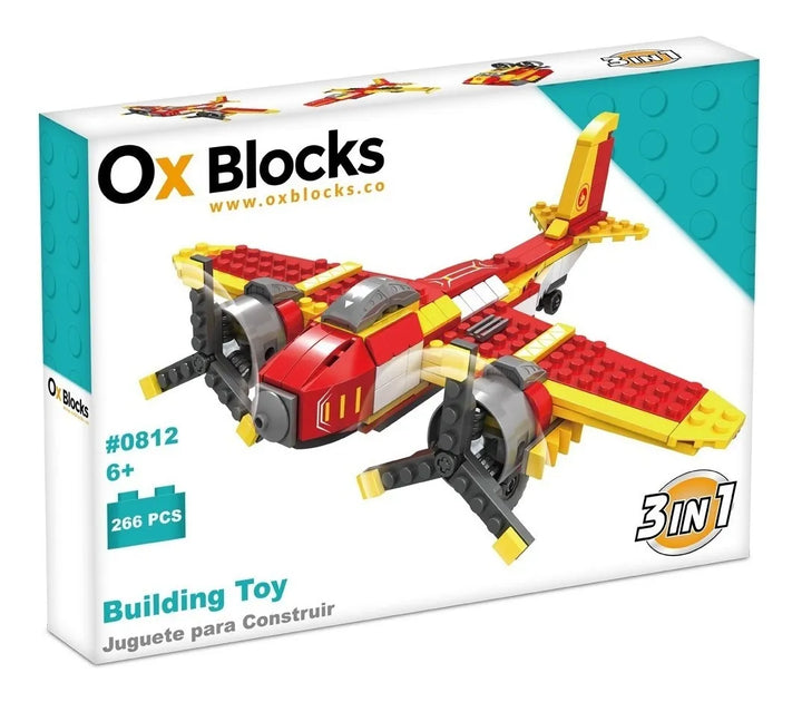 Juego De Construcción Tipo Lego 3 en 1 266 Piezas