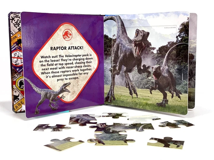 Libro Interactivo Mi Primer Rompecabezas De Dinosaurios
