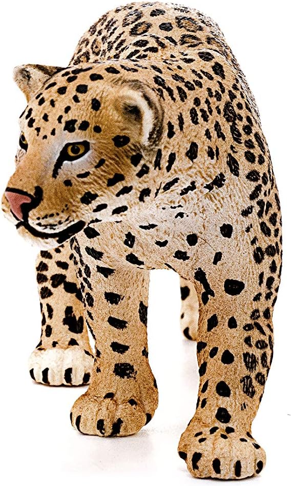 Figura Animales Jaguar Pintado A Mano