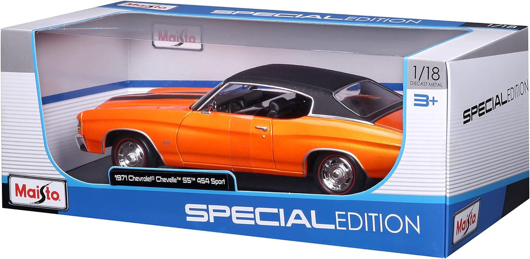 Carro Coleccionable Chevrolet Chevelle SS 454 Escala 1/18