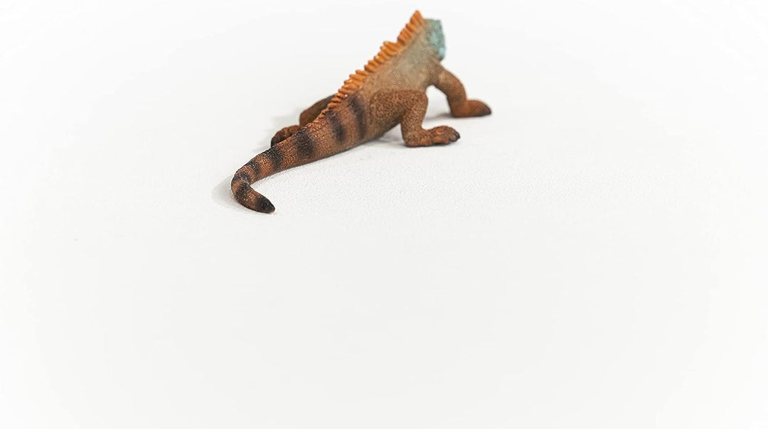 Figura Animales Iguana Pintado A Mano