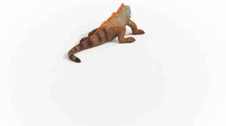 Figura Animales Iguana Pintado A Mano