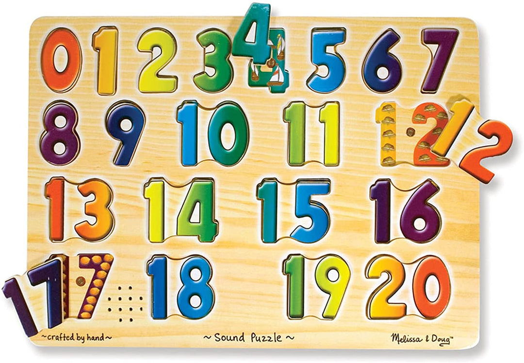 Rompecabezas Con Sonido Numeros