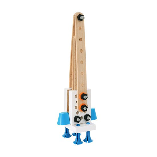 Juego De Construcción En Madera 136 Piezas