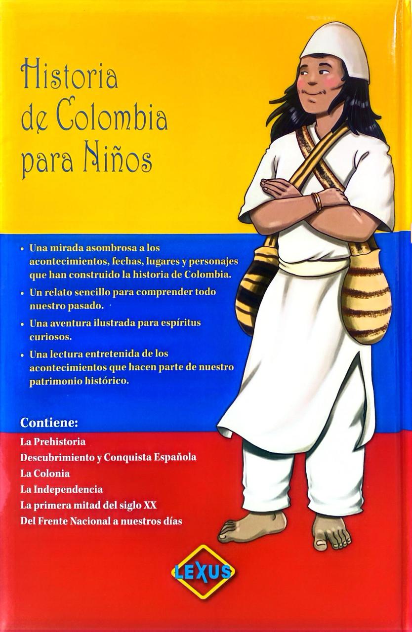 Libro Infantil Historia De Colombia Para Niños