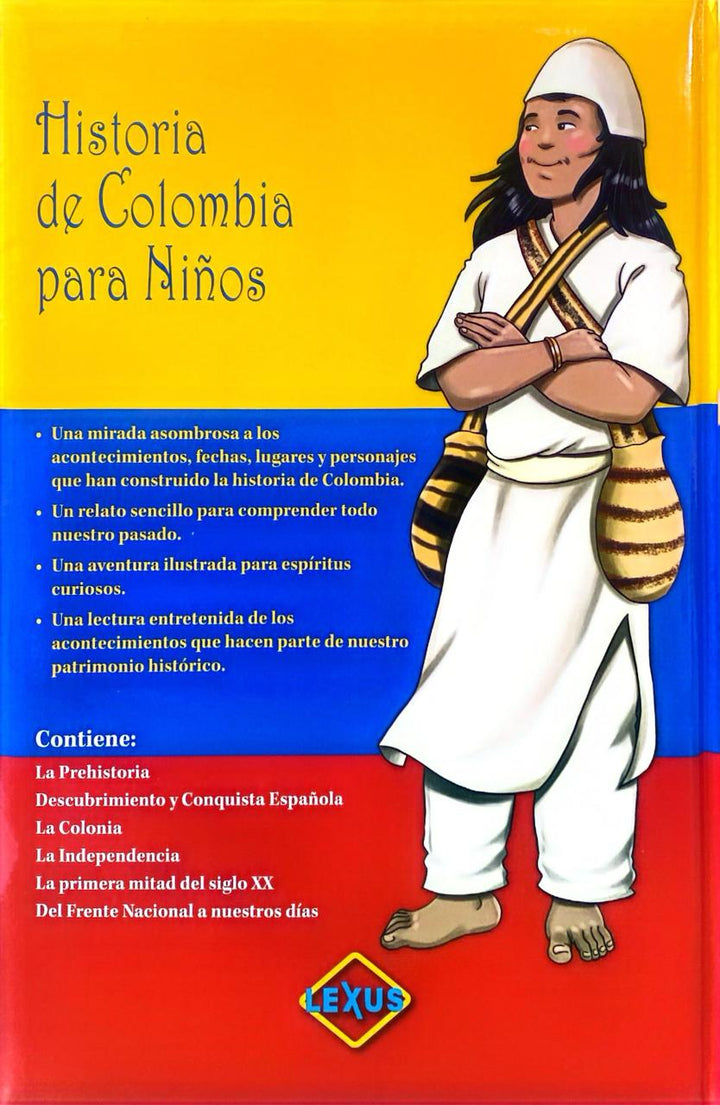 Libro Infantil Historia De Colombia Para Niños