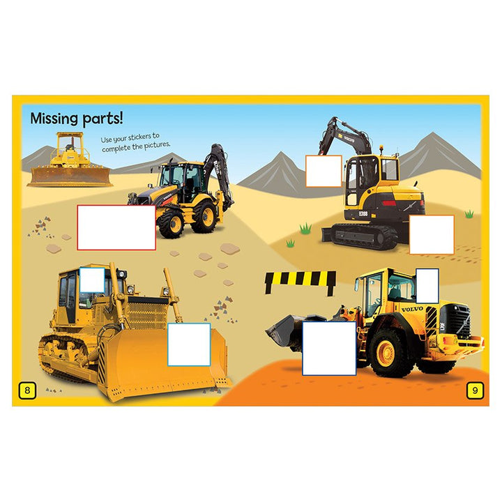 Libro De Actividades Con Stickers Vehiculos