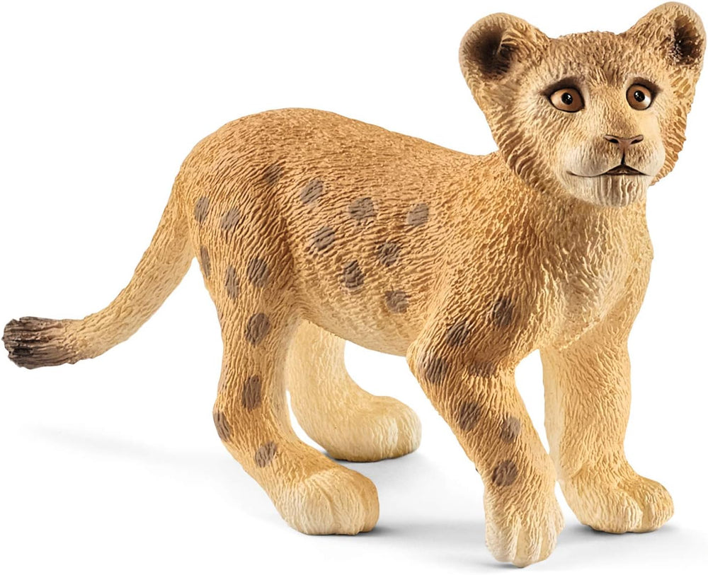 Figura Animales Cachorro Leon Pintada A Mano