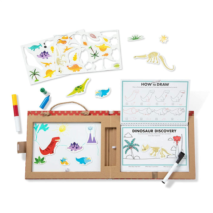Tablero Fichas Magneticas Dinosaurios