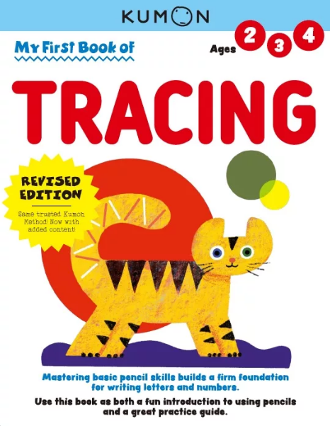 Libro Kumon Mi Primer Libro De Trazos En Ingles Para Niños