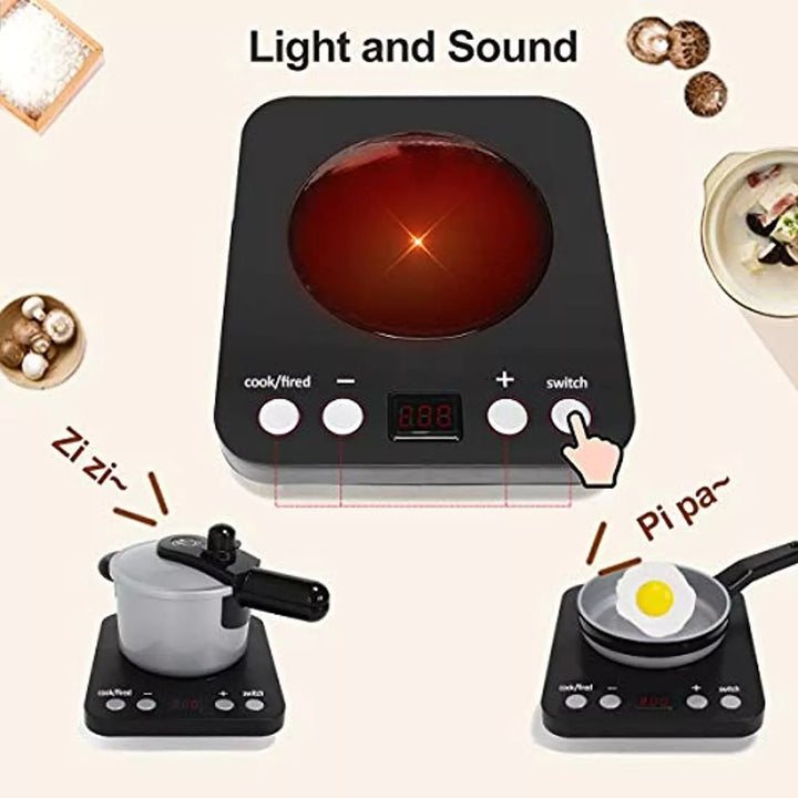 Set  De Chef Cocina Luces Y Sonido Para Niños