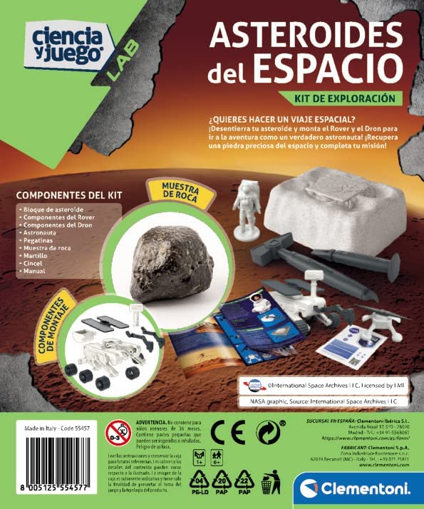 Kit Explorando El Espacio Excavando Para Niños