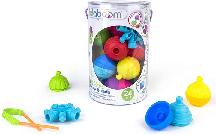 Juego De Cuentas Montessori Para Enhebrar